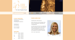 Desktop Screenshot of claudia-heyna.de